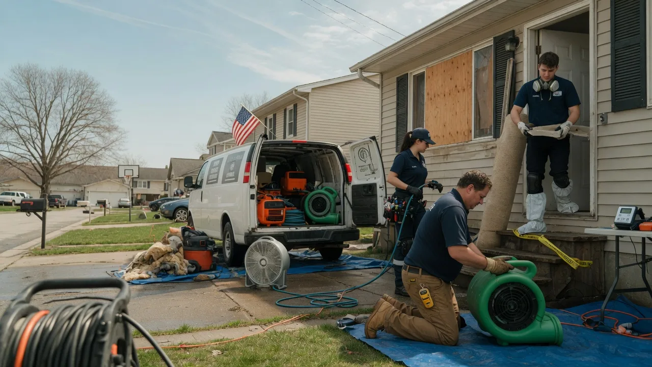 Water Damage Restoration in Lincoln, DE near me